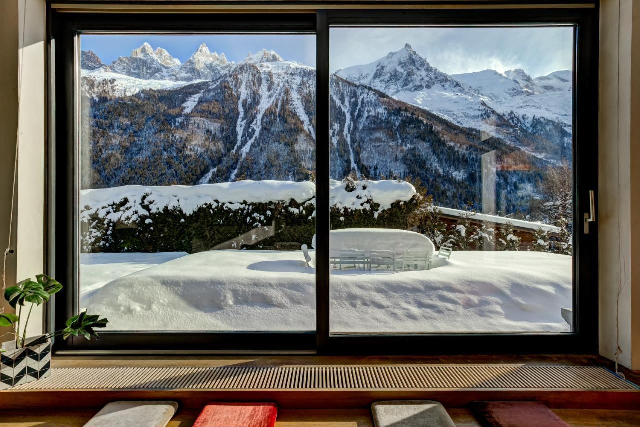 Chalet Safari. Face Au Mont-Blanc. Villa Chamonix Ngoại thất bức ảnh